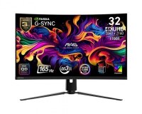 MSI Monitor 31.5 cala MAG 321CUP QD-LED/UHD/Curved/16<br />5Hz/czarny 