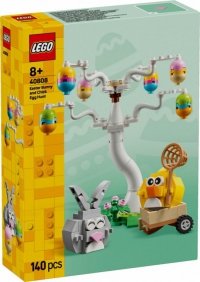 LEGO Klocki 40808 Poszukiwanie pisanek z zajączkiem i kurczaczkiem 