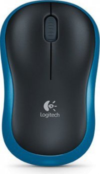 Logitech Mysz bezprzewodowa M185 910-002236 niebieska 