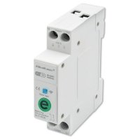 Qoltec Przekaźnik 63A na szynę DIN z licznikiem energii elektrycznej | eWeLink od Sonoff | Wi-Fi | Dioda LED 