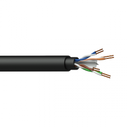 Procab BCT60U/3 Networking cable - CAT6 - U/UTP - flex 0.22 mm? - 24 AWG - HighFlex™ 300 m wood