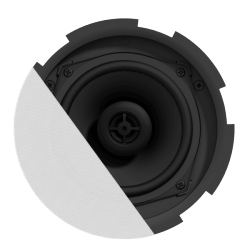 AUDAC CIRA506I/W 2-drożny głośnik sufitowy QuickFit™ 5 1/4 cale Wersja biała , 8Ω i 6 W przy 100 V