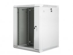 Lanberg Szafa instalacyjna wisząca 19'' 15U 600X600mm szara (drzwi       szklane)