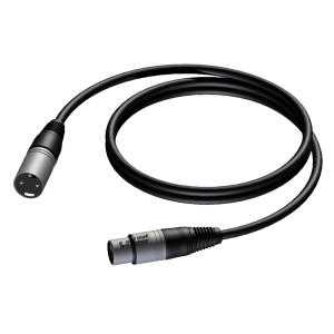 Procab CAB901/1 XLR male - XLR female 1 meter