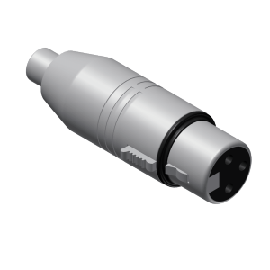 Procab VC101 Adapter - RCA/Cinch female - XLR female Adapter