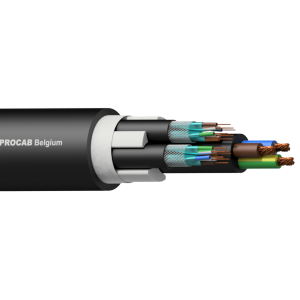 Procab PNC2527/1 2 x CAT7 S/FTP & 3G2.5 Power kabel 100 meter