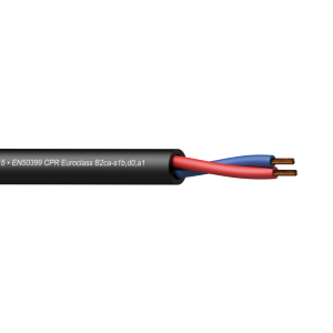 Procab CLS215-B2CA/3 Loudspeaker kabel - 2 x 1.5 mm? - 16 AWG -  EN50399 CPR Euroclass B2ca-s1b,