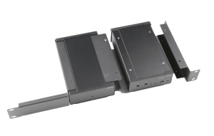 AUDAC MBS 101 R Setup box installation accessories Mounts one unit into a 19” equipment rack (1 HE)