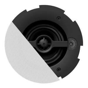 AUDAC CALI424I/W 2-drożny głośnik sufitowy Safelatch™ 4 cale z maskownicą Twist-Fix™ Wersja biała cale