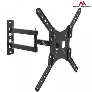 Uchwyt do telewizora lub monitora Maclean MC-759, uniwersalny, max vesa 400x400, 13-55 cali, 30kg, czarny