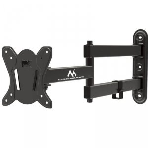 Uchwyt do telewizora lub monitora Maclean MC-417, max. VESA 100x100, 13-32 cale, 30kg, czarny