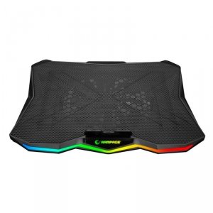 Podstawka chłodząca Rampage AD-RC8 pod laptop 15-17 cali, RGB, regulowana