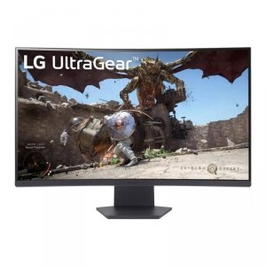 Monitor LG 31,5 cali UltraGear 32GS60QC-B VA WQHD 180Hz 2xHDMI DP