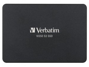 Dysk SSD wewnętrzny Verbatim Vi550 S3 256GB 2.5 cali SATA III czarny
