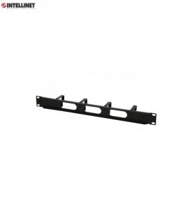 Organizer Kabli Intellient Rack 19 1U 4x48mm, czarny