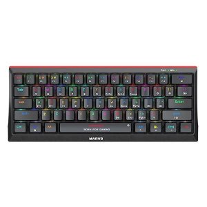 Klawiatura przewodowa Marvo Hecate 61R BK TKL 60% Mechaniczna Gaming RGB