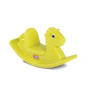 Little Tikes Koń na biegunach żółty