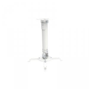Techly Ramię sufitowe do projektora 38-58cm, 13,5kg, srebrny