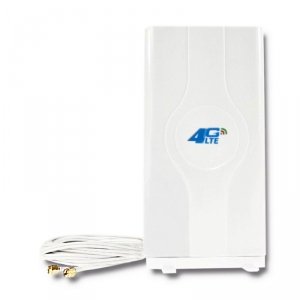 Qoltec Antena 4G LTE dookólna | 2xSMA | 30dBi | wewnętrzna