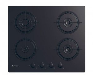 Candy Płyta gaz/szkło czarna CVW6BB