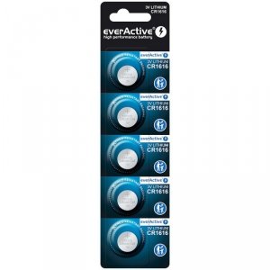 everActive Baterie litowe mini CR1616 blister 5 sztuk