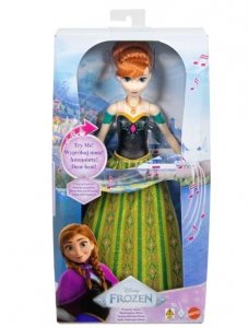 Mattel Lalka Frozen Anna