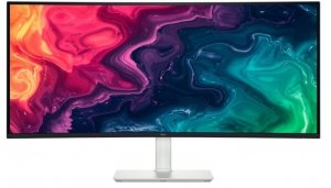 Dell Monitor S3425DW 34 cale Curved AMD FreeSync VA LED WQHD (3440x1440)/2xHDMI/2xUSB-C/2xUSB/3Y AES&PPE