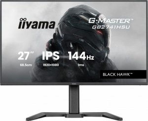 IIYAMA Monitor komputerowy  27 cali GB2741HSU-B1 IPS,FHD,144Hz,1ms,2xUSB,350cd,HDMI,DP,  HAS (150) PIVOT