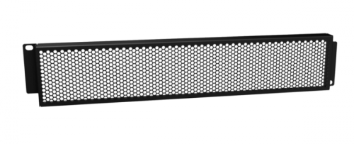 CAYMON BSG02H 19” grill security panel - 2HE - with hexagonal perforation