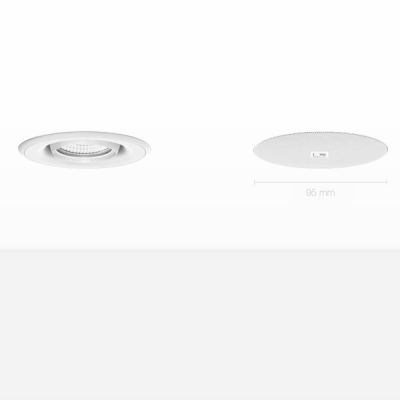 Głośnik głośniki AUDAC CENA 306/B SpringFit™ 2,5" ceiling speaker Black version - 8Ω and 100V