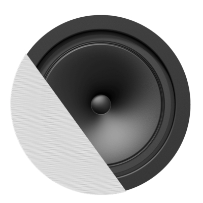  Głośnik głośniki AUDAC CENA 706/B SpringFit™ 6.5" ceiling speaker Black version - 8Ω and 100V