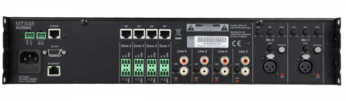 AUDAC MTX 48 4-strefowa matryca audio