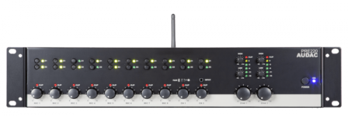 Przedwzmacniacz PRE 220 AUDAC PRE 220 Dwustrefowy Two zone - 10 Kanałowy stereo pre-amplifier