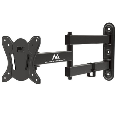 Uchwyt do telewizora lub monitora Maclean MC-417, max. VESA 100x100, 13-32 cale, 30kg, czarny