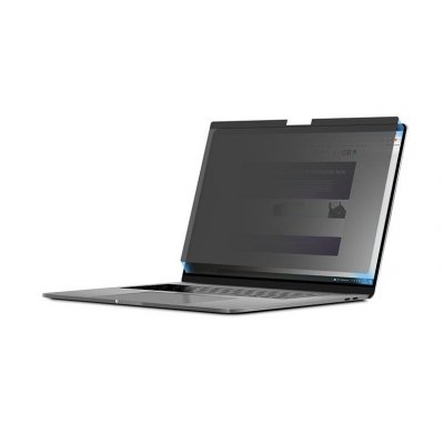 Filtr prywatyzujący RODO Qoltec do MacBook Air 13.6 cali | Magnetyczny | Ochrona wzroku