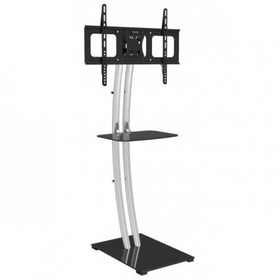 Stojak podłogowy Techly 32 cale-70 cale, 68kg z półką