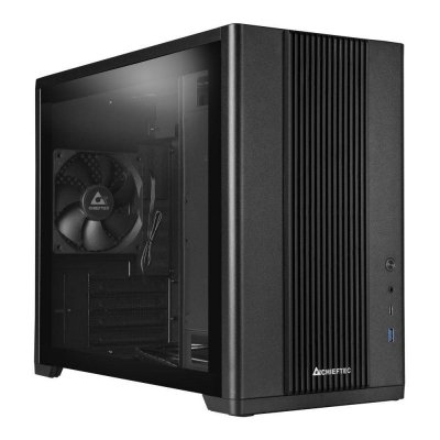 Obudowa komputerowa Chieftec BX-10B-OP mATX bez zasilacza z oknem