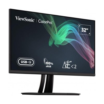 Monitor ViewSonic 31,5 cali VP3256-4K (VS18845) 2xHDMI DP 2xUSB-A USB-B USB -C
