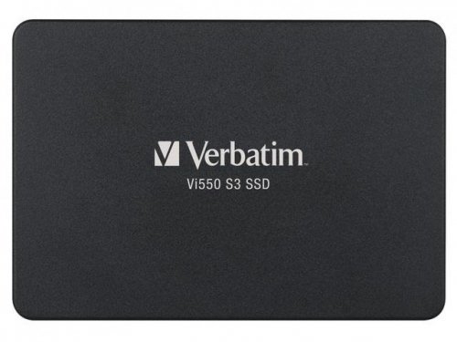 Dysk SSD wewnętrzny Verbatim Vi550 S3 256GB 2.5 cali SATA III czarny