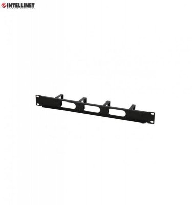 Organizer Kabli Intellient Rack 19 cali 1U 4x48mm, czarny