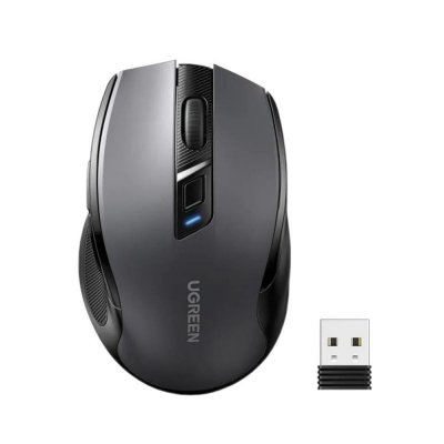 Mysz bezprzewodowa UGREEN MU006 90545B optyczna 2,4GHz czarna - OTW OPAK