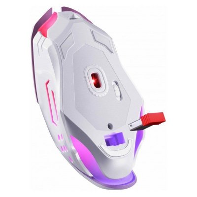 Defender Mysz, myszka  gamingowa bezprzewodowa KATANA RF 3200DPI 7P Biała