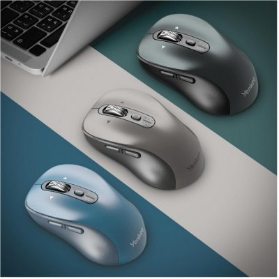 YENKEE Mysz, myszka  bezprzewodowa Dual Bluetooth+USB2,4Ghz YMS 2010BE GYRO