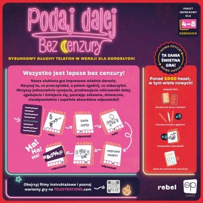 Rebel Gra Podaj dalej! Bez cenzury