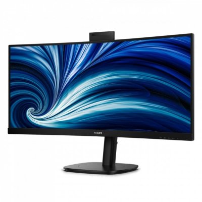 Philips Monitor 34 cale 34B2U3600CH Curved, Zakrzywiony VA HDMIx2 DP HAS USB-C RJ45 KVM