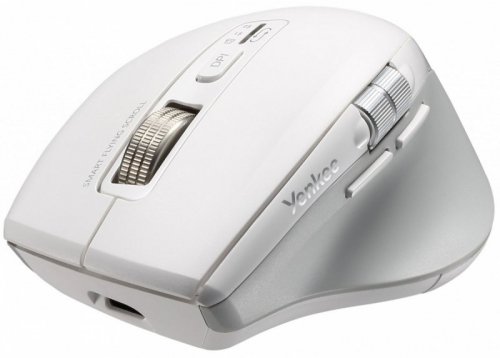 YENKEE Mysz, myszka  bezprzewodowa, akumulator, Dual 2xBT +USB2,4G Flying Scroll