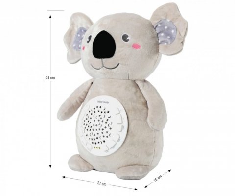Milly Mally Zabawka pluszowa z Projektorem Koala