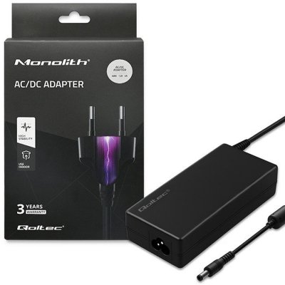 Qoltec Zasilacz desktopowy 60W | 12V | 5A | 5.5*2.5 | + kabel zasilający