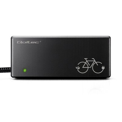 Qoltec Ładowarka do roweru elektrycznego 36V | 42V | 2A | Mi4 Magnetic  TIP +kabel zasilający