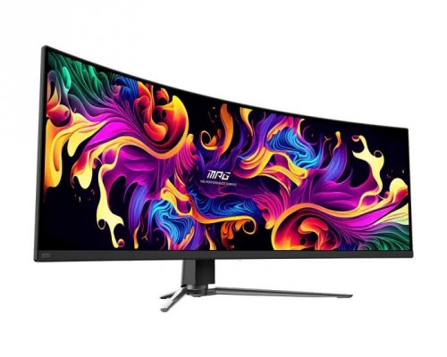 MSI Monitor MPG 491CQP QD-OLED 49 cali/LED/QD-OLED/Zakrzywiony/144Hz/Czarny